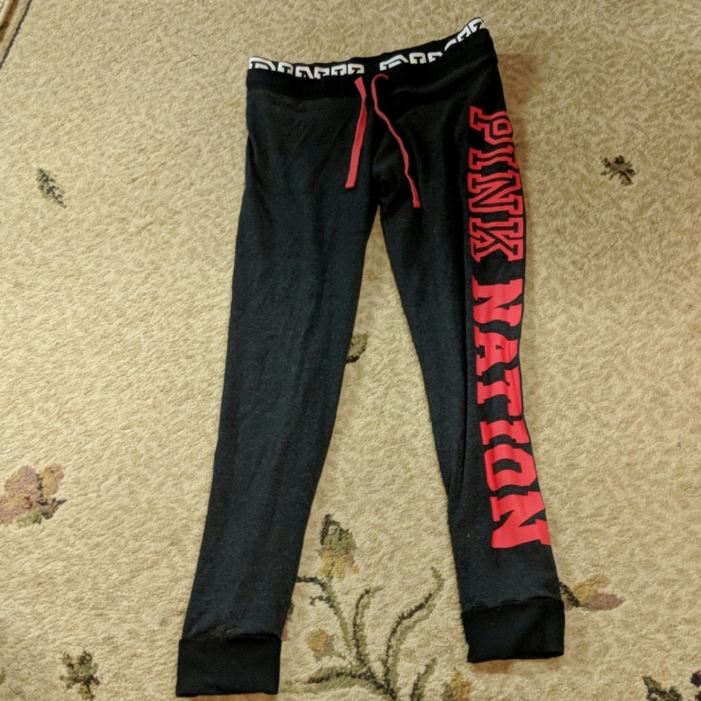 Super cute Victoria secret pink sweatpants